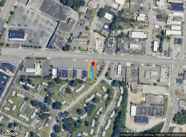  954 E Bessemer Ave, Greensboro, NC Parcel Map