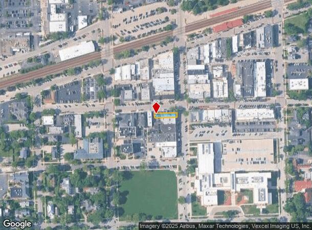 102 S Washington St, Hinsdale, IL Parcel Map