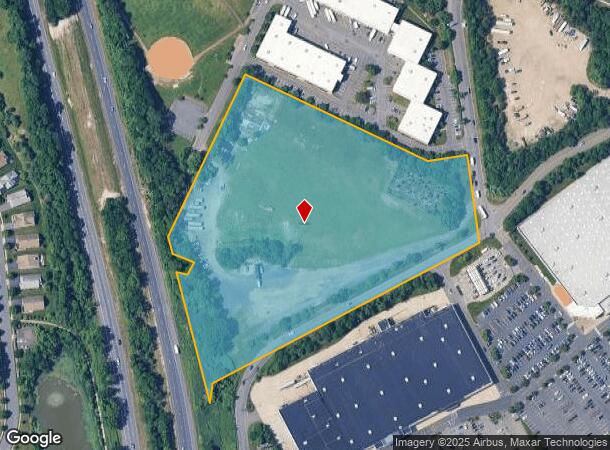  1700 Brielle Ave, Ocean, NJ Parcel Map