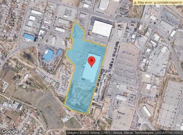  988 Kessler Dr, El Paso, TX Parcel Map