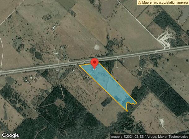  1403 W Us Highway 290, Carmine, TX Parcel Map