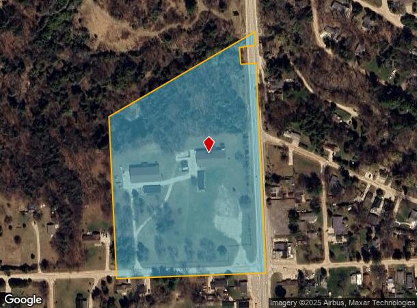 7185 Baker Rd, Lexington, MI Parcel Map