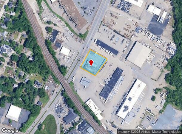 61 Sw Cutoff, Worcester, MA Parcel Map