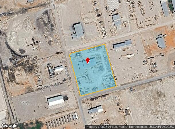  2512 N County Road 1287, Midland, TX Parcel Map