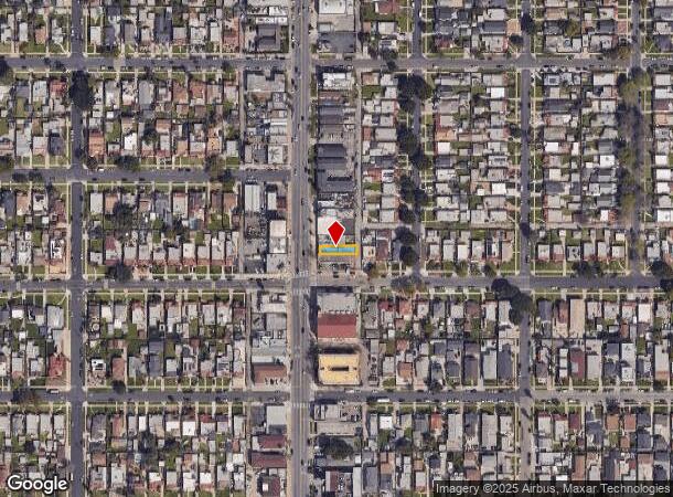  7870 S Western Ave, Los Angeles, CA Parcel Map