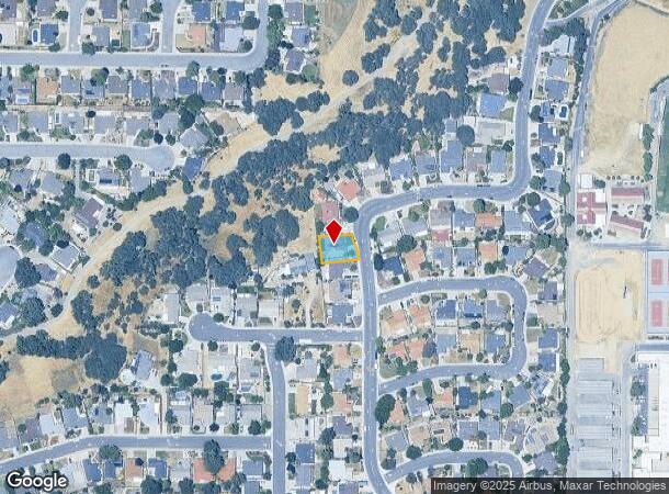 411 Appaloosa Dr, Paso Robles, CA Parcel Map