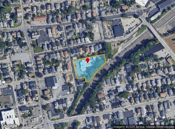 39 Fenner St, Pawtucket, RI Parcel Map