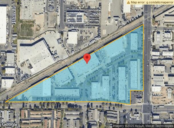  2800 S Main St, Santa Ana, CA Parcel Map