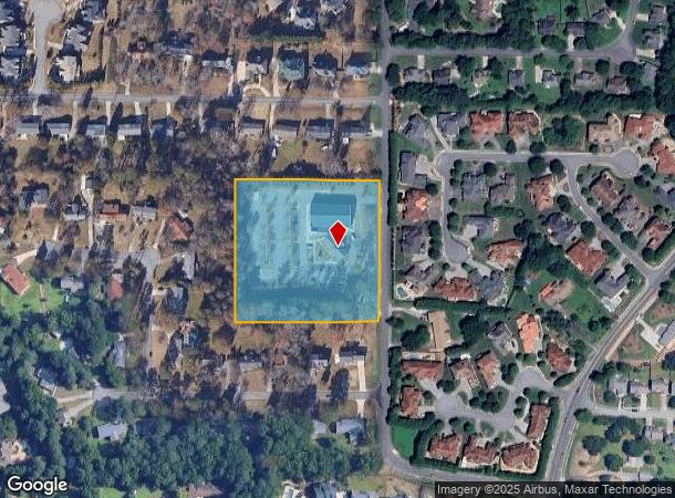 1111 Braswell Rd, Springfield, GA Parcel Map