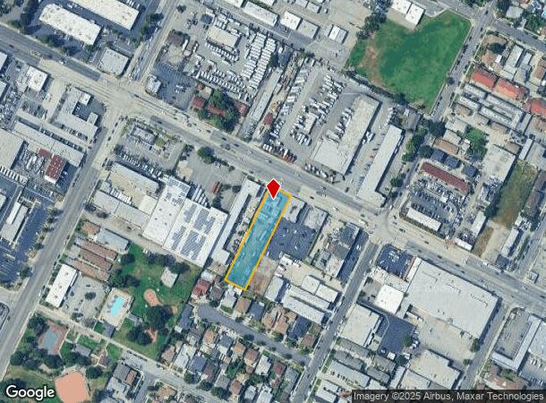  829 Washington Blvd, Montebello, CA Parcel Map