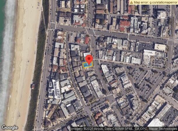  1709 S Catalina Ave, Redondo Beach, CA Parcel Map