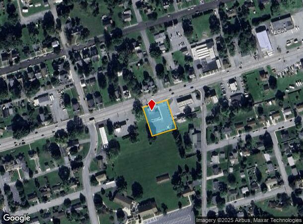  742 E Main St, Annville, PA Parcel Map