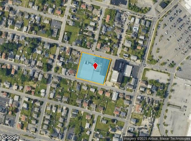 821 Cambridge St, Fall River, MA Parcel Map