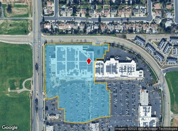 597 W Herndon Ave, Clovis, CA Parcel Map