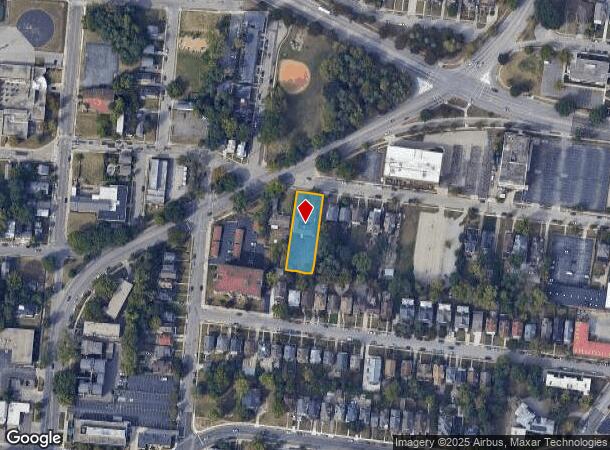  1323 Myrtle Ave, Cincinnati, OH Parcel Map