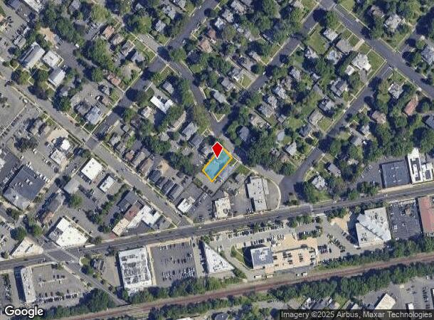 232 Saint Paul St, Westfield, NJ Parcel Map