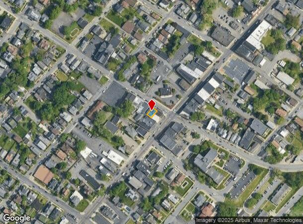 1107 Jackson St, Scranton, PA Parcel Map