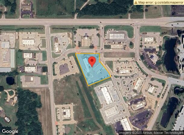  12108 S Waco Ave, Glenpool, OK Parcel Map