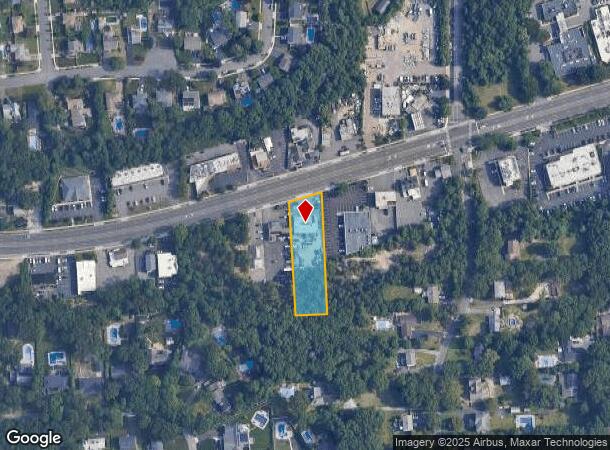  1032 W Jericho Tpke, Smithtown, NY Parcel Map