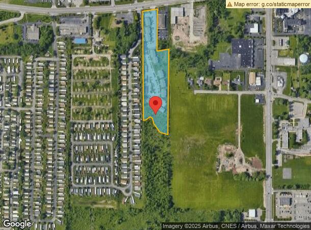  4989 Genesee St, Buffalo, NY Parcel Map