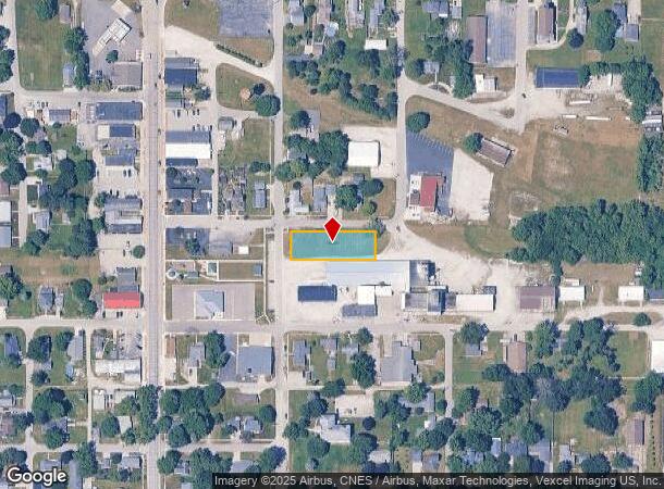 202 Railroad St, Kouts, IN Parcel Map