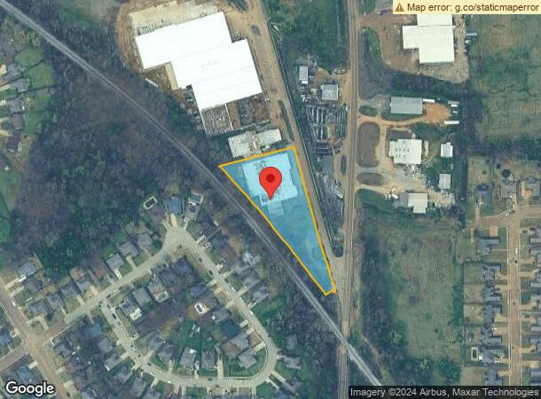  1775 Memphis St, Hernando, MS Parcel Map