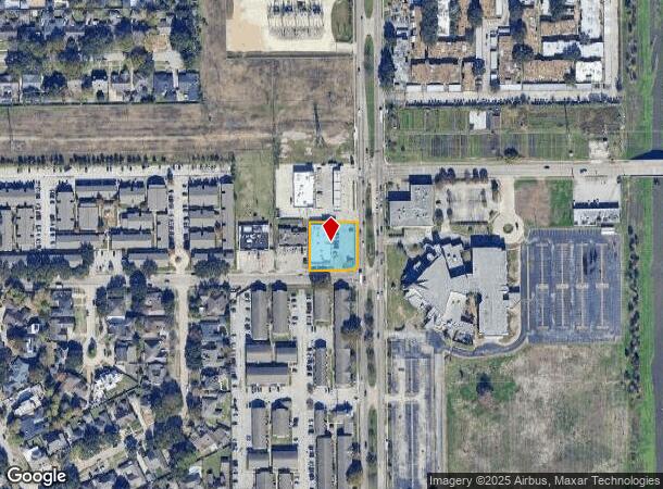  10610 Fondren Rd, Houston, TX Parcel Map