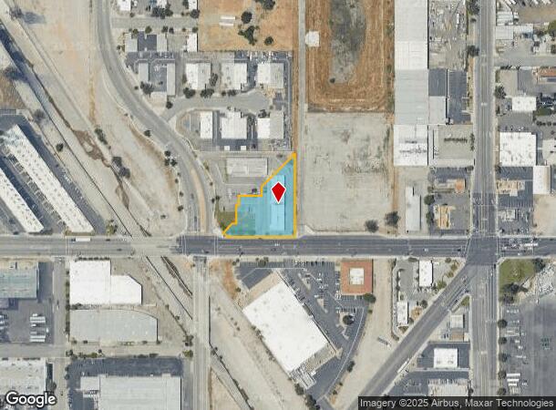  620 W Mill St, San Bernardino, CA Parcel Map