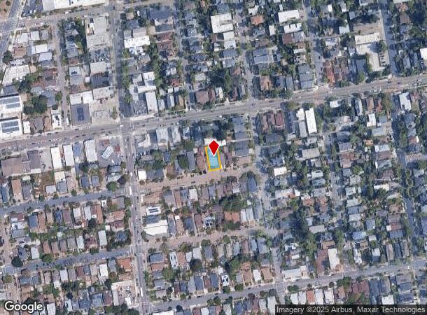  2147 Emerson St, Berkeley, CA Parcel Map