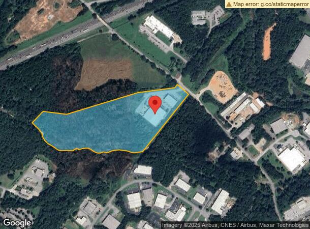  1400 S Batesville Rd, Greer, SC Parcel Map