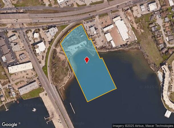  6111 Broadway St, Galveston, TX Parcel Map