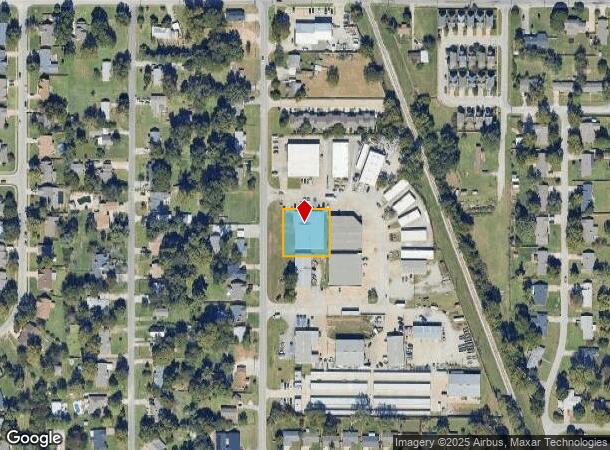 817 N Elm St, Jenks, OK Parcel Map