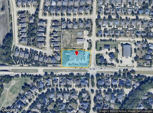 1504 W Exchange Pkwy, Allen, TX Parcel Map