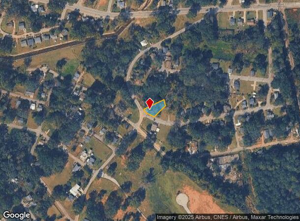  617 W Reed St, Anderson, SC Parcel Map