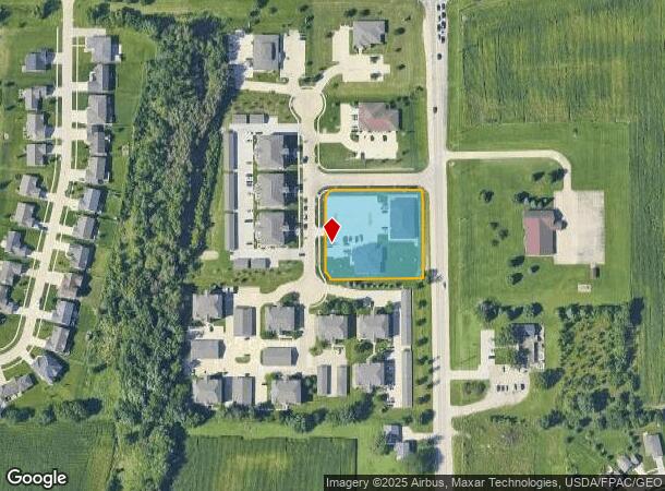 4619 Chadwick Rd, Cedar Falls, IA Parcel Map