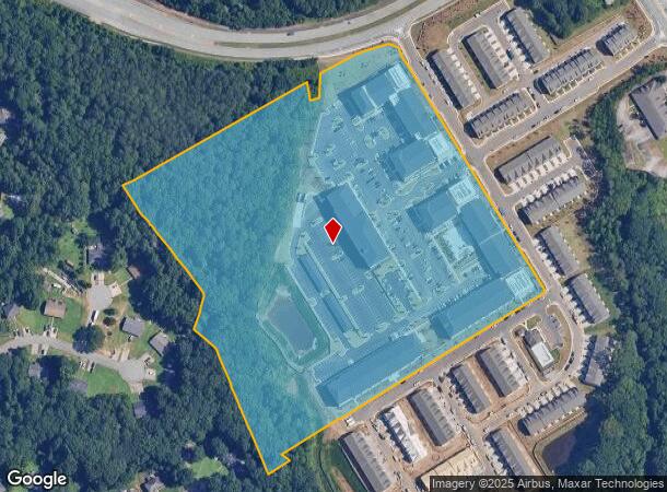 2676 Lawrenceville Suwanee Rd, Suwanee, GA Parcel Map
