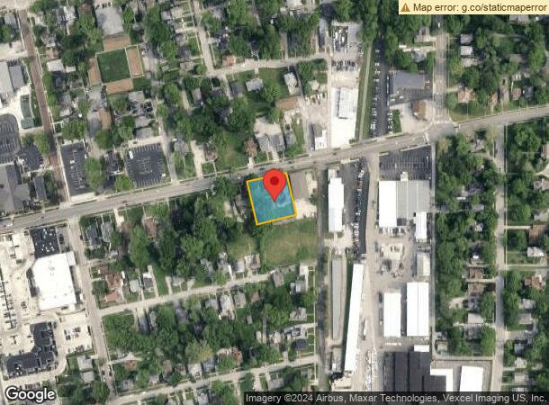  452 E Vandalia St, Edwardsville, IL Parcel Map