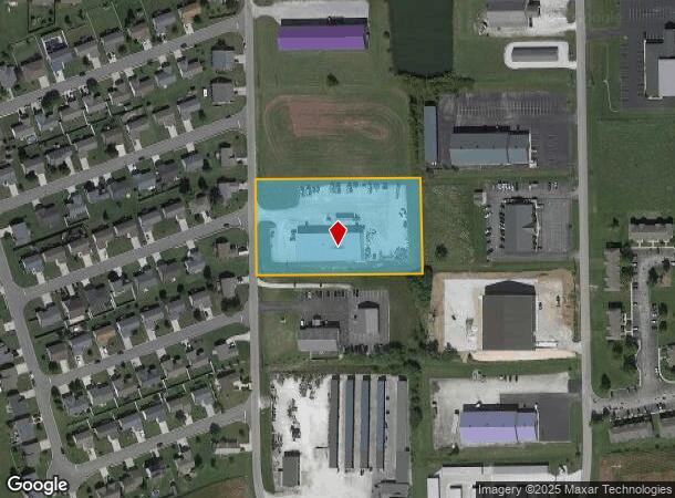  1328 N Liberty Cir W, Greensburg, IN Parcel Map