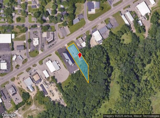  1332 Columbia Ave E, Battle Creek, MI Parcel Map