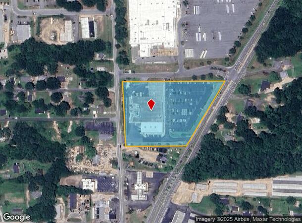 2825 N Cannon Blvd, Kannapolis, NC Parcel Map