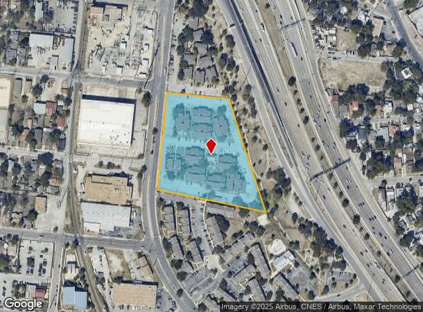 1010 N Frio St, San Antonio, TX Parcel Map