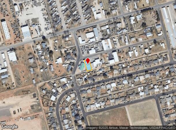  400 Stoddard St, Odessa, TX Parcel Map
