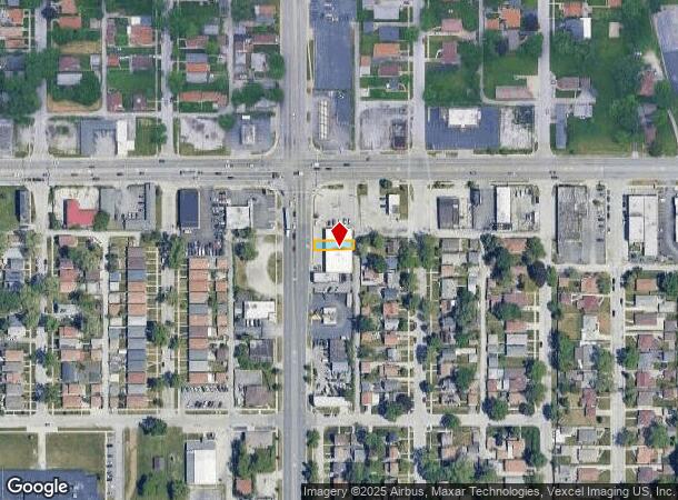 15911 Halsted St, Harvey, IL Parcel Map