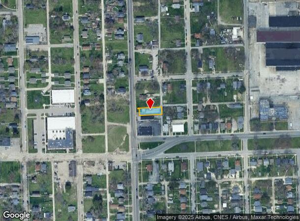  2617 S Anthony Blvd, Fort Wayne, IN Parcel Map