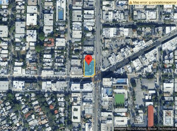  8507 Melrose Ave, West Hollywood, CA Parcel Map