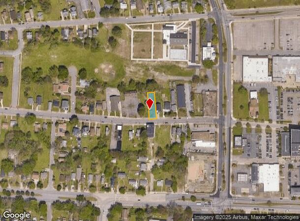 232 W Queen St, Hampton, VA Parcel Map
