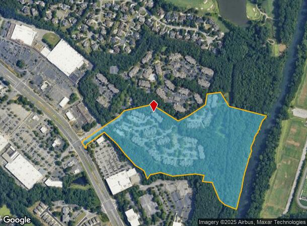  6015 State Bridge Rd, Duluth, GA Parcel Map