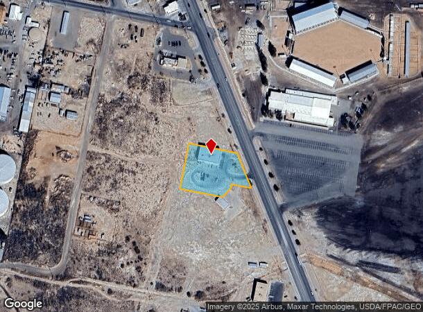  1623 S Cedar St, Pecos, TX Parcel Map
