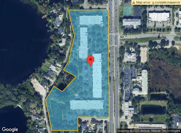  1900 N Alafaya Trl, Orlando, FL Parcel Map