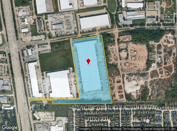 14810 North Fwy, Houston, TX Parcel Map